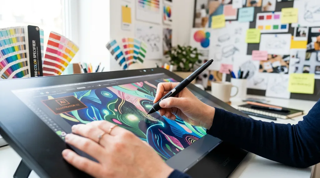 Template editor applying infographics to multiple products
