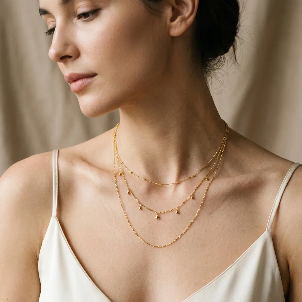 On-model jewelry wear demonstration