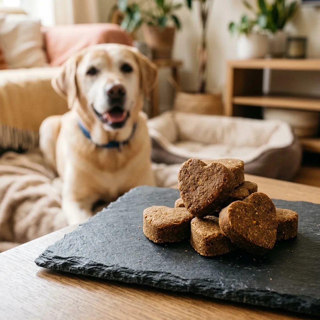 Bullets variant set for a senior dog joint chew