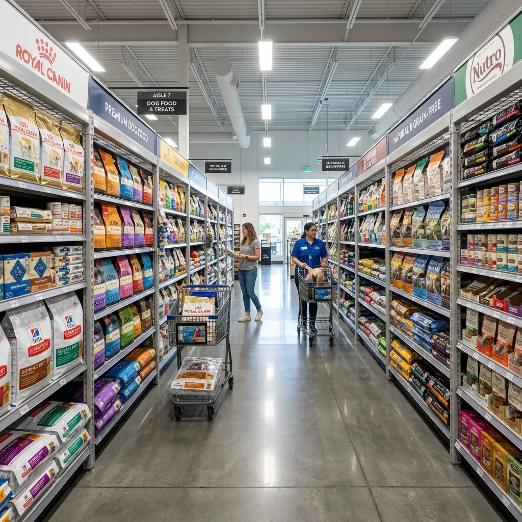 Price-tracking chart for a leading dog kibble line
