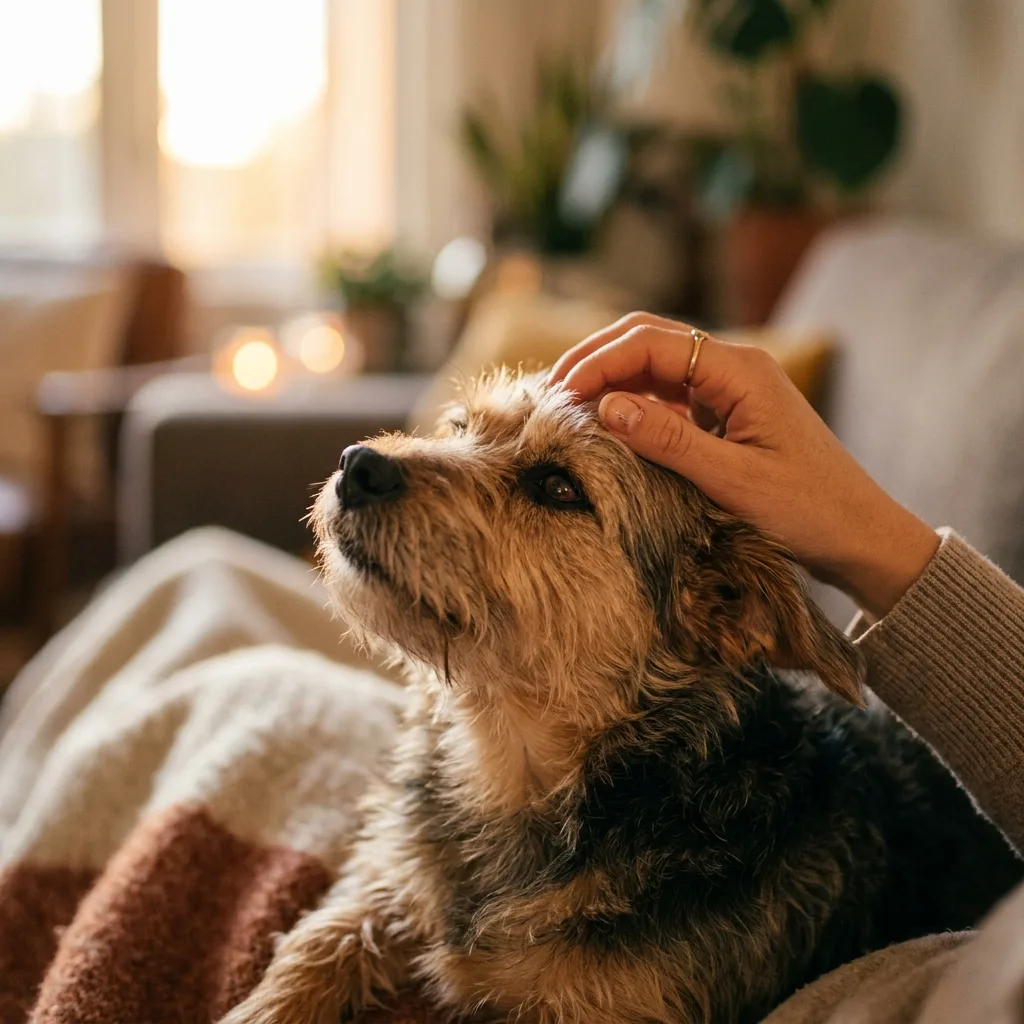 Reply draft for a dog food review mentioning sensitivities