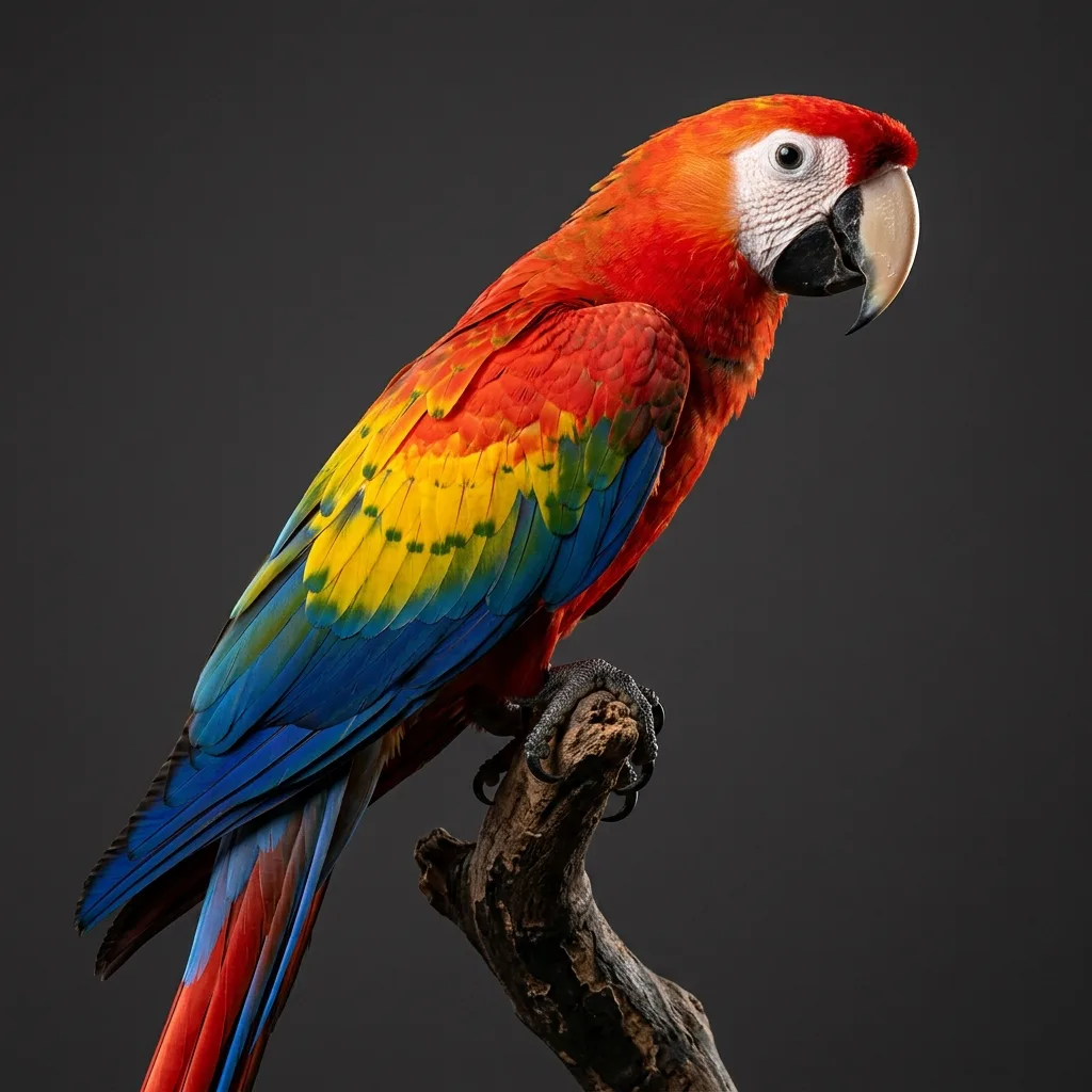 Decorative silhouettes — parrot