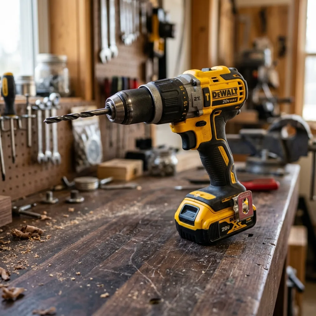 Professional power drill and hardware