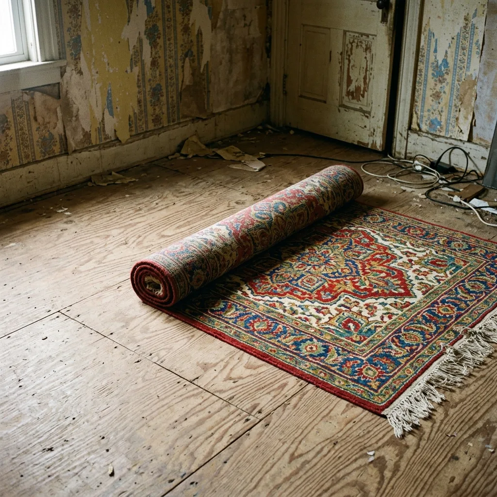 Area rug, original photo