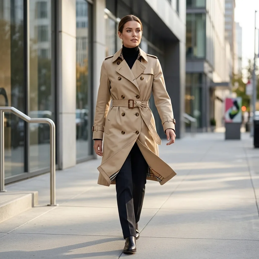AI generated fashion model wearing the original clothing