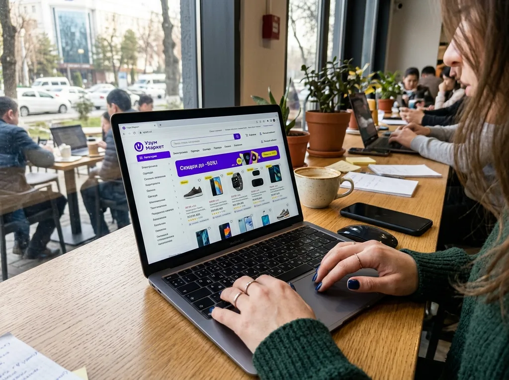 24.online workspace showing Uzum listing optimization