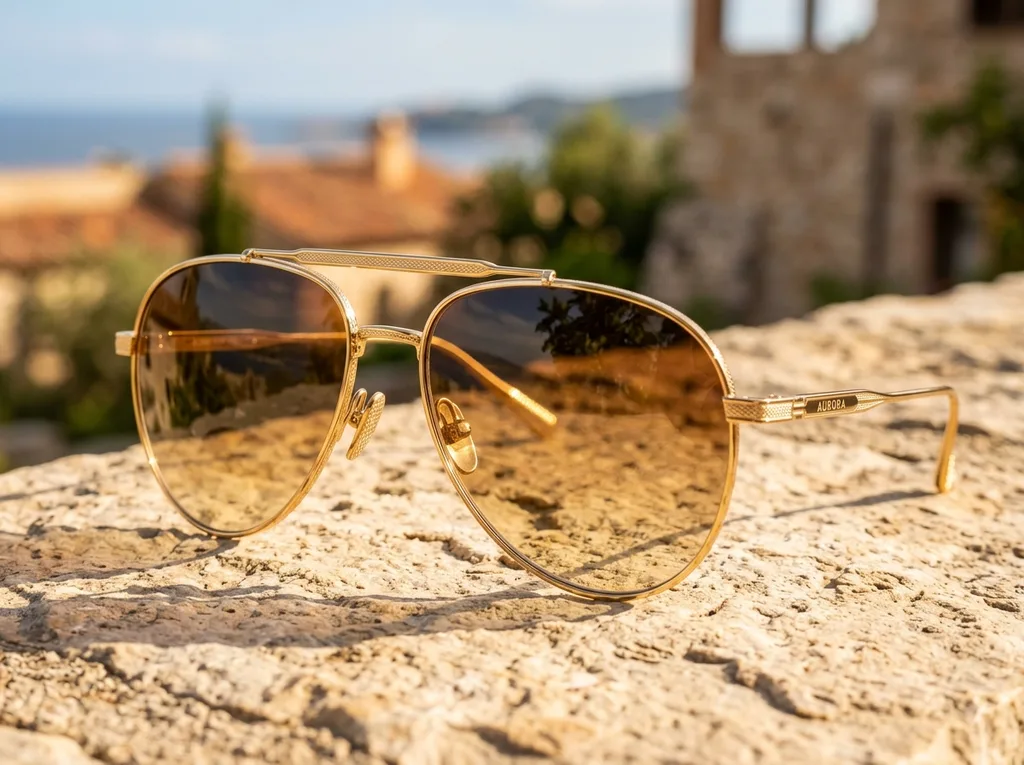 Sunglasses product photos demo
