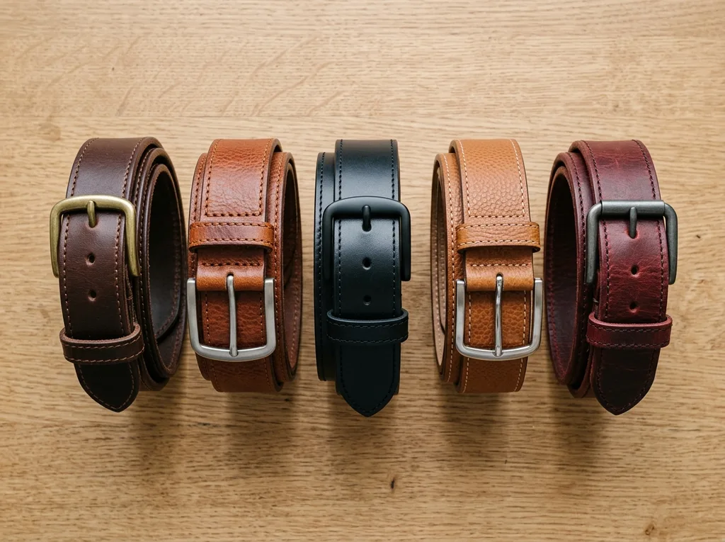 Belts product photos demo