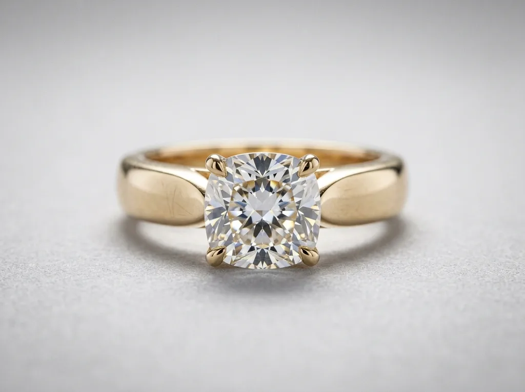 After: AI studio photo of jewelry