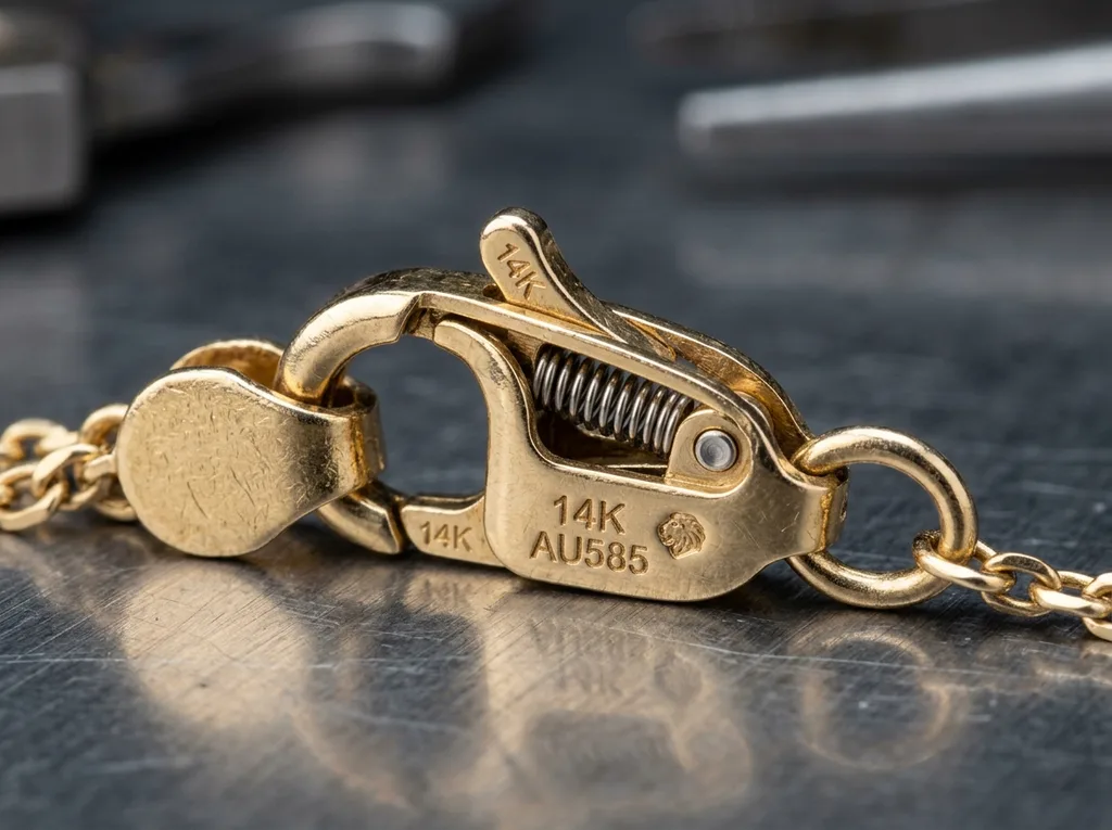 Clasp and hardware detail demo
